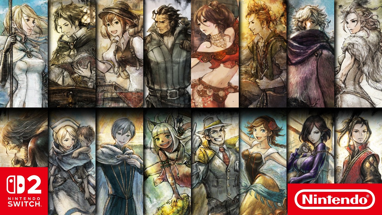 Octopath Traveler Titles Head to Switch 2 Without Upgrade Path