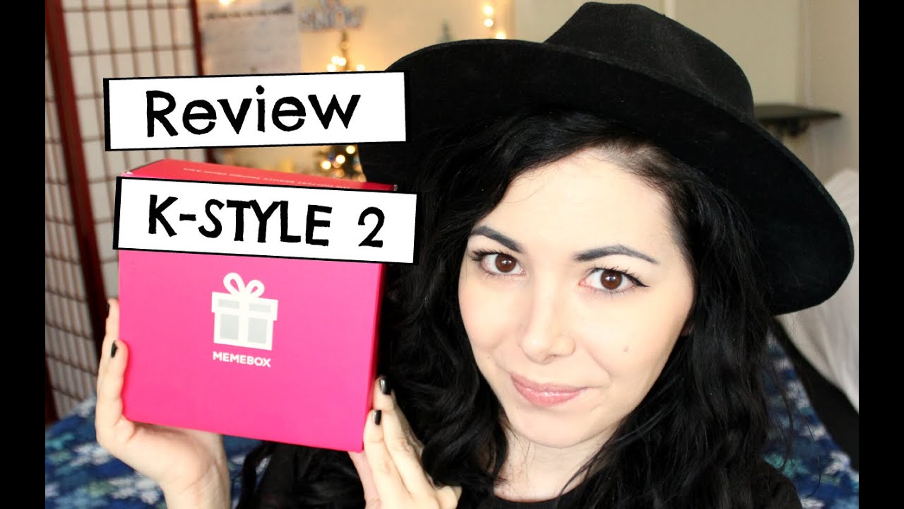 MEMEBOX SPECIAL #33 K-STYLE 2 ❤ REVIEW