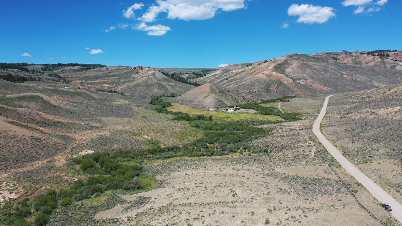 Little Horse Creek Dubois Wyoming video YouTube