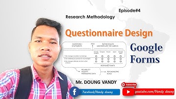 របៀបបង្កើតកម្រង់សំនួរសម្រាប់ ប្រលងឬស្ទង់មតិតាមGoogle forms