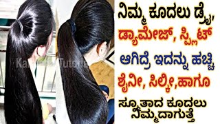 Get Shiny, Silky and Smooth Hair / Dry, Damaged and Split Hair Solution screenshot 5