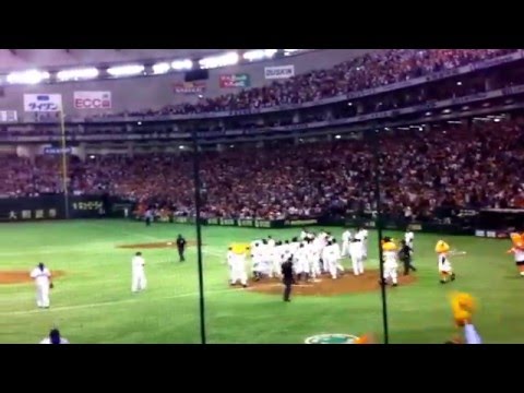 2011.10.22 巨人最終戦 長野代打逆転サヨナラホームラン