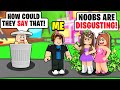 We Disguised As NOOBS To Test Her RICH FRIENDS... What They Did Was SHOCKING! (Roblox Adopt Me)
