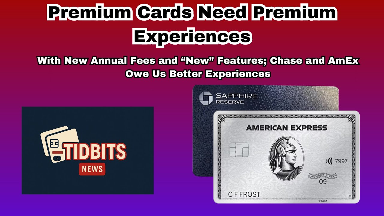 Premium Cards Deserve PREMIUM Experiences