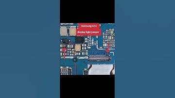 Samsung A14 Display Light 💡 solution