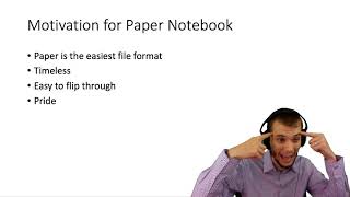 How to keep a lab notebook