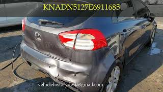 Kia Rio 2014 - KNADN5127E6911685