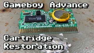Gameboy Advance Cartridge Restoration