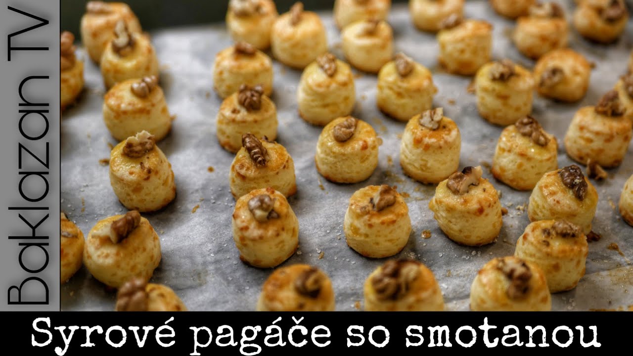 Syrové pagáče - tip na slaný snack | recept na jednoduché syrové pagáče so smotanou