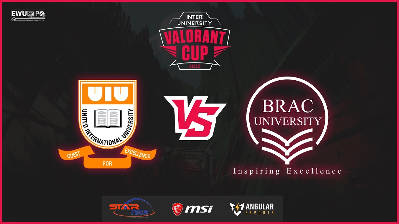 Team UIU vs Team BRACU [GAMEPLAY ONLY] | INTER-UNIVERSITY VALORANT CUP ...