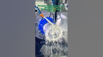 5-axis machining of titanium alloy aviation parts #cnc #cncmilling #precisionparts #5axismachining