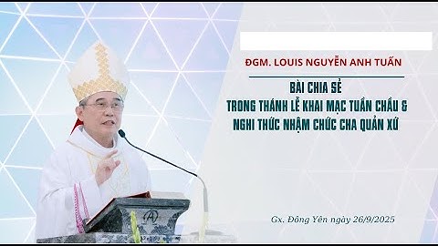 BÀI GIẢNG ĐGM. LOUIS NGUYỄN ANH TUẤN