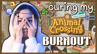 This cured my Animal Crossing burnout | Organizing and decorating my desk