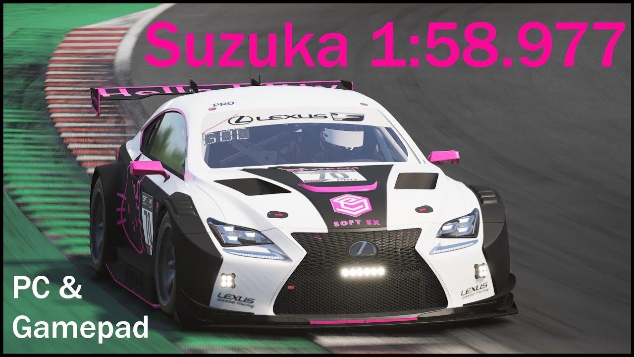 Assetto Corsa Competizione Lexus Rc F Suzuka 1 58 977 Pc Gamepad