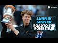 Jannik Sinner's Road To His HISTORIC Rome Title! 🏆