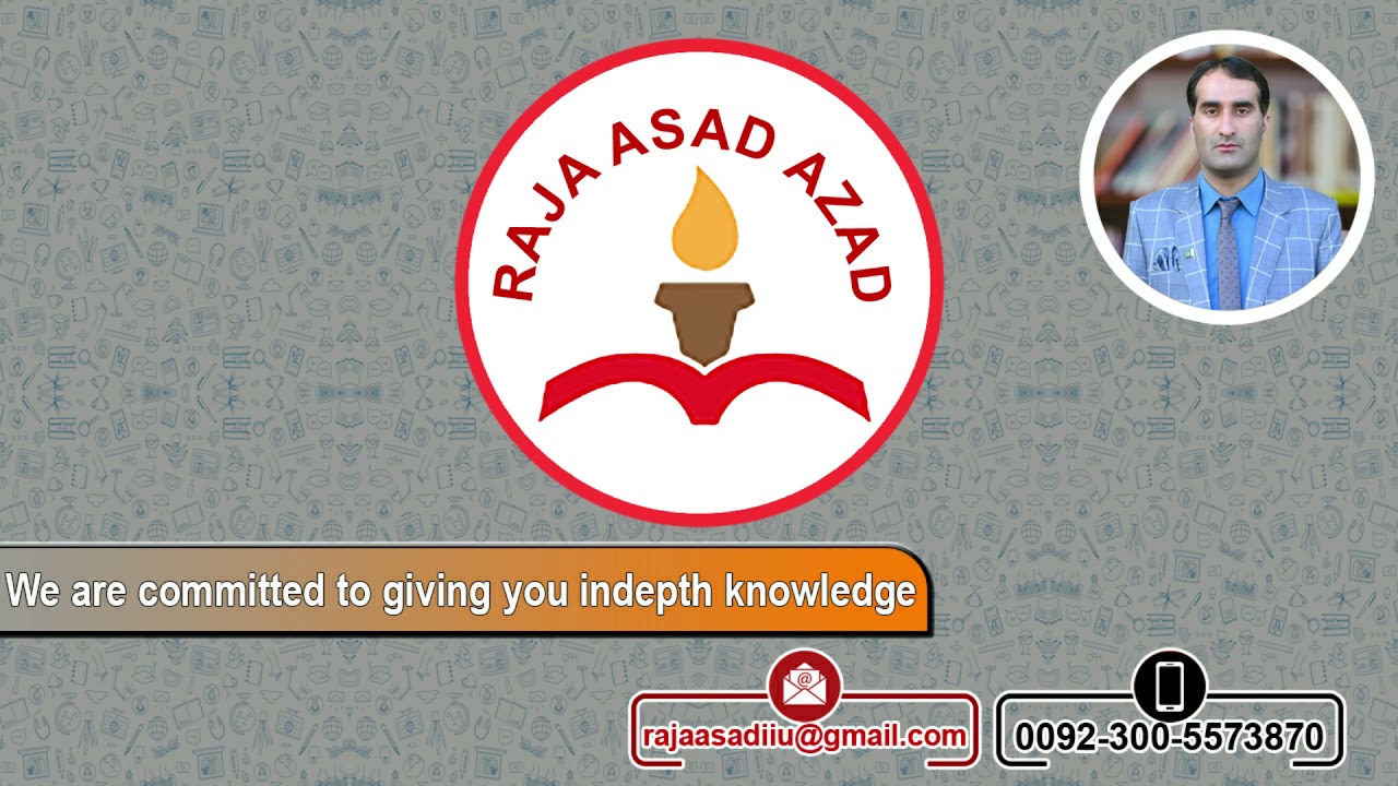 Raja Asad Azad YouTube Channel