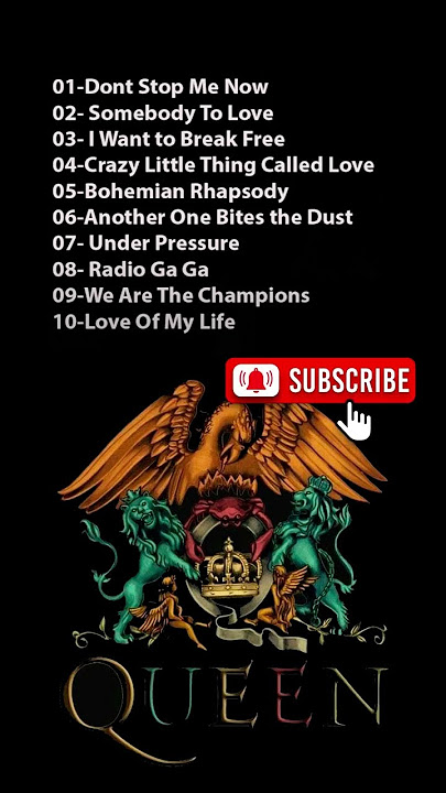 QUEEN- Greatest Hits Full Album - Best Songs Of Queen Playlist 2025