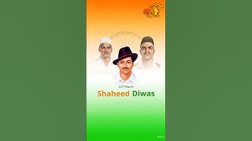 23 March Bhagat Singh status video shadeed diwas #2025 #bhagatsingh #sukhdev_ji #rajguru #trending