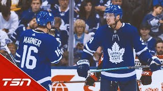 Auston matthews wasn't at maple leafs practice on sunday after leaving
in the second period of toronto's comeback win over jets. mitch marner
says his te...