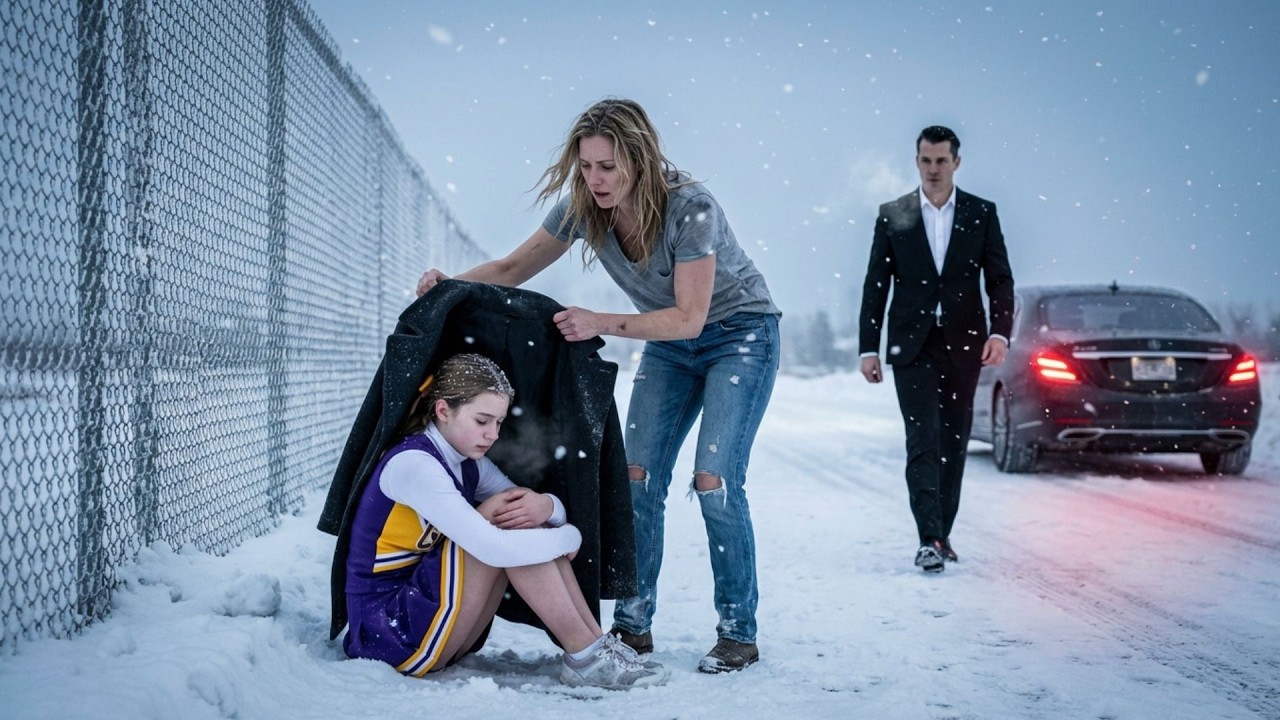 ELA DEU SEU CASACO À FILHA CONGELANDO DO CHEFE DA MÁFIA — ELE A ENCONTROU E FEZ ISSO...