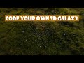 Build a 3D Galaxy with Blender Python and Threejs Catchy