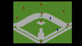 Super Challenge Baseball - Atari 2600 /Preview /Gameplay