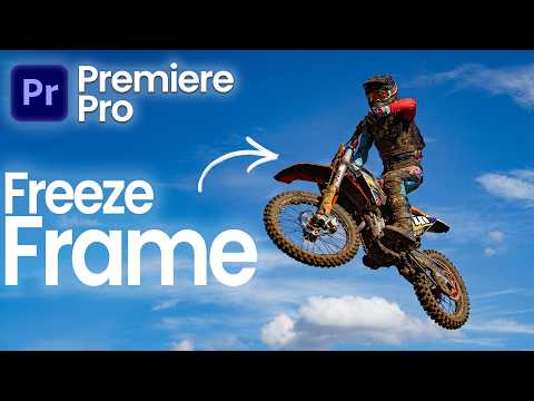 How To Freeze Frame In Premiere Pro