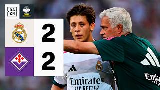 Real Madrid vs Fiorentina (2-2) | Resumen y goles | Amistoso