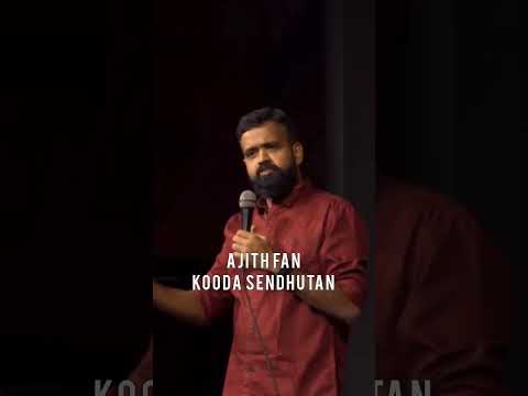அடேய் வள்ளுவர் பாவம்டா 😅😂 Vijay Ajith Fan Funny Fight #shorts #standup #comedy #ramkumarcomic #tamil