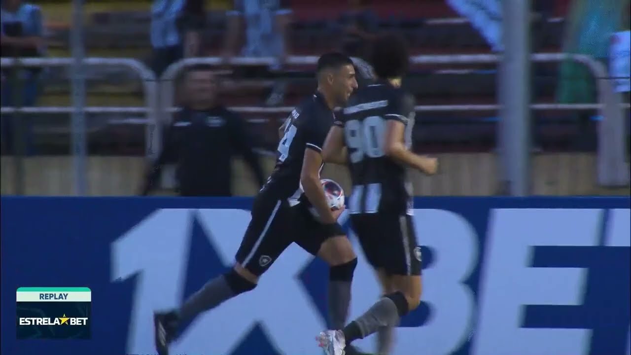 GOOOOOOOL DO BOTAFOGO! VIROU GOLEADA! SAMPAIO SUBIU SOZINHO E CABECEOU PRO FUNDO DO GOL!