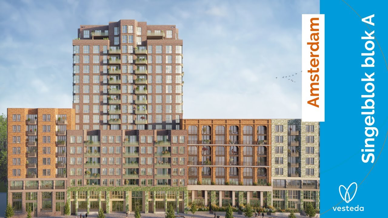 Singelblok - Woonblok A - Woningtype A-A1