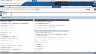 ACDelco CONNECTION eBit – How to Find a Vehicle in Current Catalog vs. Classic