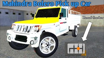 My New Mahindra Bolero Pick-up / Bolero Pick-up Mod For Bussid - Android Gameplay
