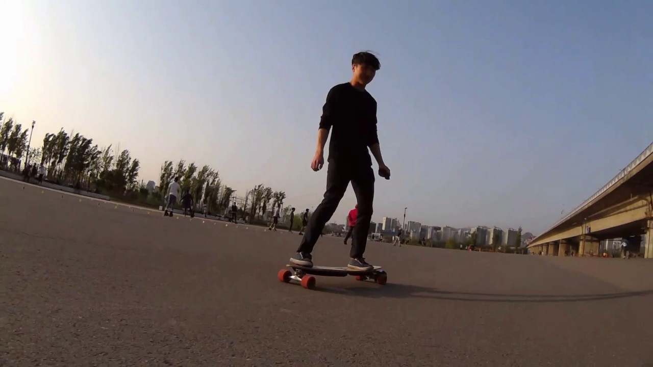 Electric Longboard Dancing in Seogang 119 YouTube