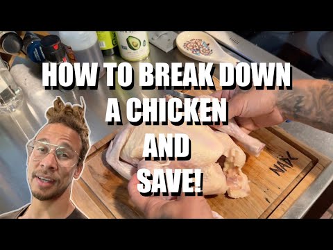 Breaking down a whole chicken Neen's Essentails