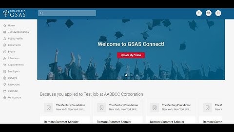 Introduction to GSAS Connect