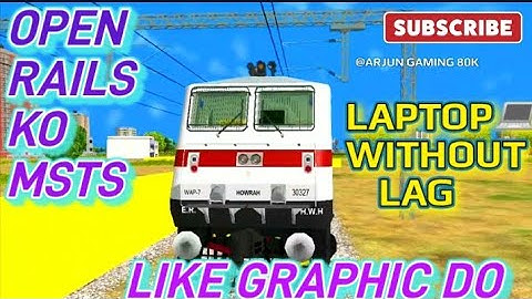 How to reshade open rails graphics | how to get realistic graphics in msts | open rails settings