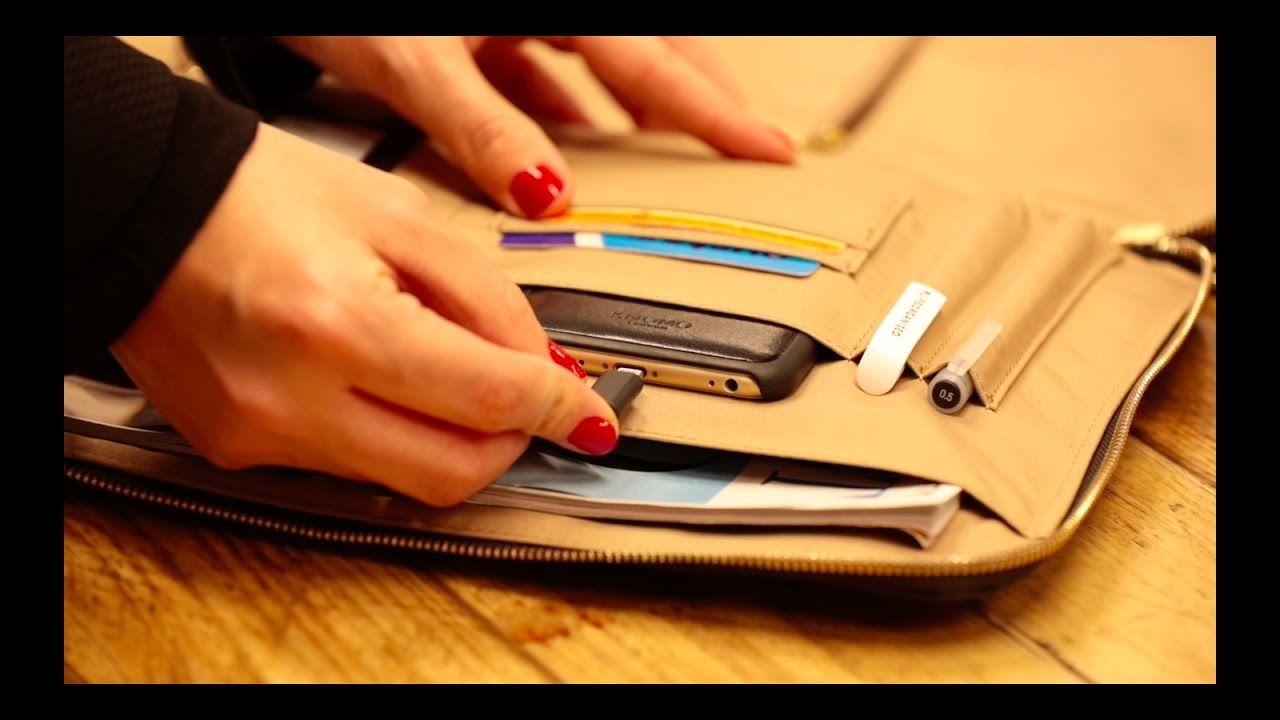 THE MASON ORGANISER CLUTCH - NOT YOUR ORDINARY CLUTCH