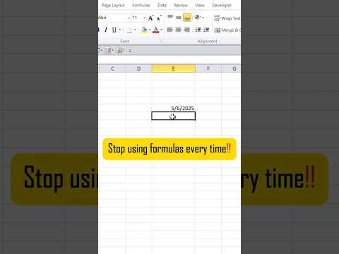 Excel magic tricks | excel |#shorts #exceltips