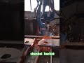 Robot arm torch-flame cut weld groove, smooth and clear.  #weldgroove #RobotArm #flamecut #weldment