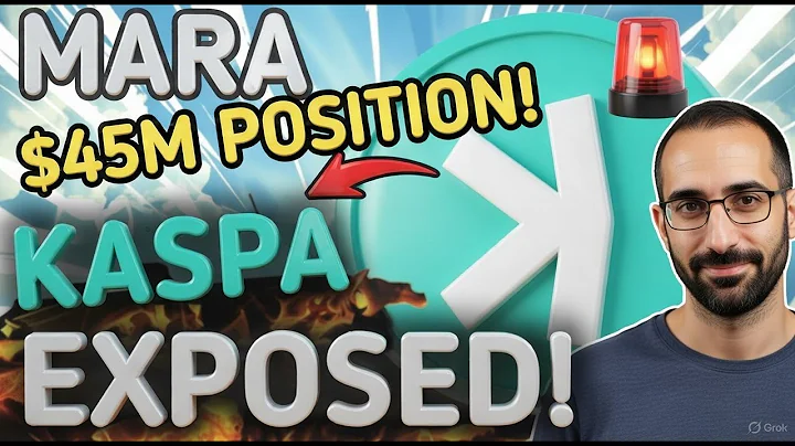 I Found Why Kaspa's Crashing - The Truth Will Shock You | Marathon Holds $45M Secret