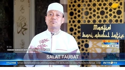 Tata Cara Salat Taubat