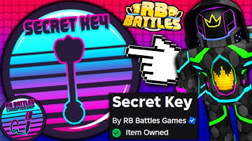 HOW TO GET THE Secret Key Badge FROM RB BATTLES! (ROBLOX)