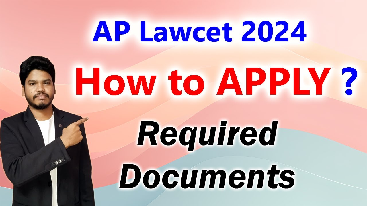 AP Lawcet HOW TO APPLY 2024 YouTube AP Lawcet HOW TO APPLY 2024 YouTube