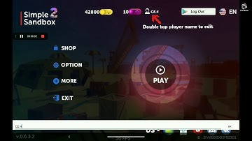 how to change your name in simple sandbox 2