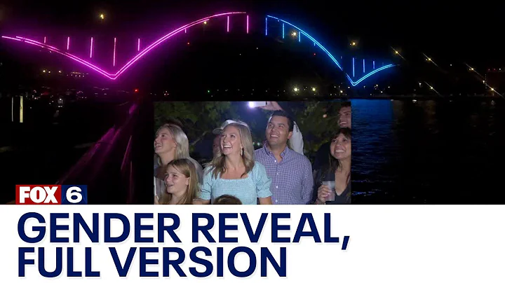 FULL VERSION: Gender reveal on Hoan Bridge: Suzann...