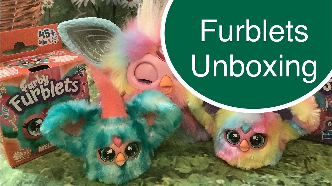 6 Furby Furblets Mini Electronic Plush Friends Speak, Feed, Sleep and Sing  Adventure Fun Toy review! 