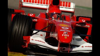 2006 February 1 & 2 - Valentino Rossi test Ferrari F2004 @ Valencia