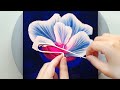 (756) New background | String pull technique | Easy Painting idea for beginners | Designer Gemma77