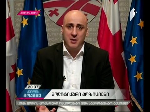 ნიკა მელია: სანამ საქართველო არ დადგა ფეხზე, მანამდე არაფერი გაკეთებულა
